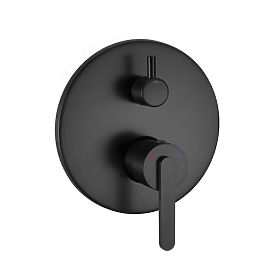 Podomietková sprchová sada Rea Ontario Čierna + BOX