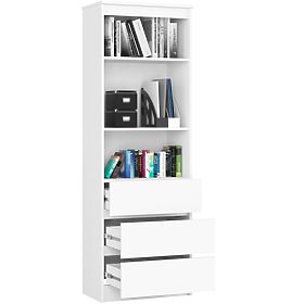 REGÁL R60 3SZ 2P CLP PK BIELY