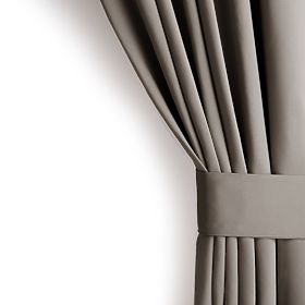 RESTILO záves BLACKOUT farba béžová, šerpa na uchytenie, klasický štýl, páska, materiál blackout 140