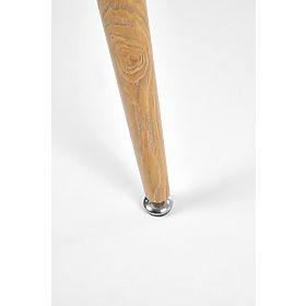 Rozkladací stôl EDWARD biely / dub san remo (2p=1ks), Halmar