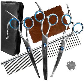 Sada nožníc pre zvieratá GROMMY pre psa a mačku