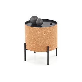 SASHA stolík prírodný/čierny (1p=1ks)