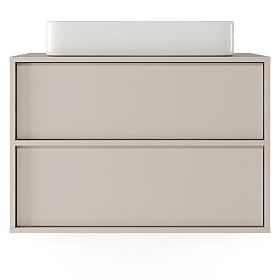 Skrinka pod umývadlo na dosku Mossy, 80 cm, kašmír