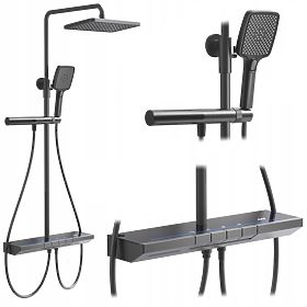 Sprchová sada s termostatom REA Pedro Titan