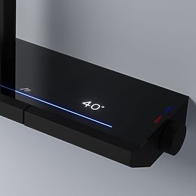 Sprchová súprava s termostatom REA Pedro Čierna, Rea