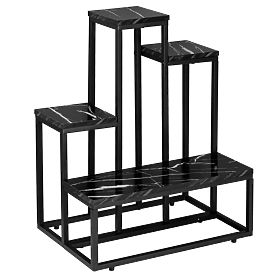 Stojan na kvety ANTIRES čierny mramor