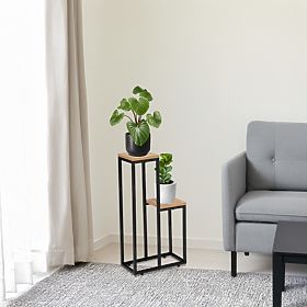 Stojan na kvety čierny HAZEL CRAFT
