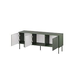 TRESSE TV skrinka 150 (3D) zelená, Halmar