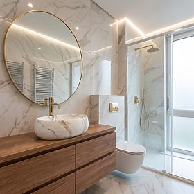 Umývadlo cez vrchol Rea linda Láva Páter, Rea