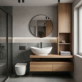 Umyvadlo REA Cindy na dosku, Rea