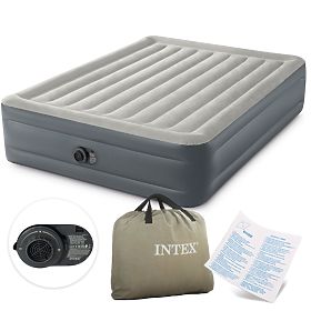 Veľká nafukovacia matrac 203x152 cm s vstavanou pumpou INTEX 64126, INTEX