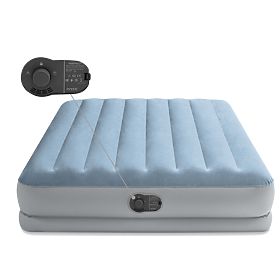 Veľká nafukovacia matrac pre dve osoby 203x152x36 cm s vstavanou elektrickou pumpou posteľ INTEX 64, INTEX