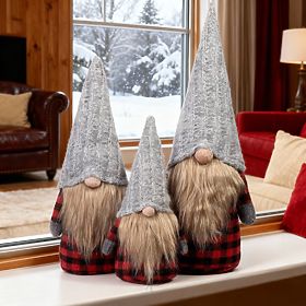 Vianočný škriatok Sada YX055 30+40+50cm