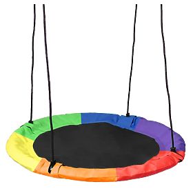 Záhradná hojdačka hniezdo Romek multicolor 60 cm
