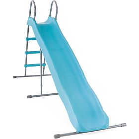 Záhradná šmykľavka pre deti 244 cm veľká oceľ plast INTEX 44107, INTEX